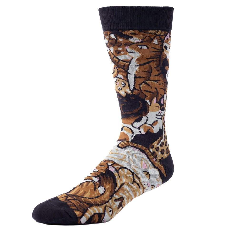 Spencer Flynn: Kitty Committee - Mens Socks