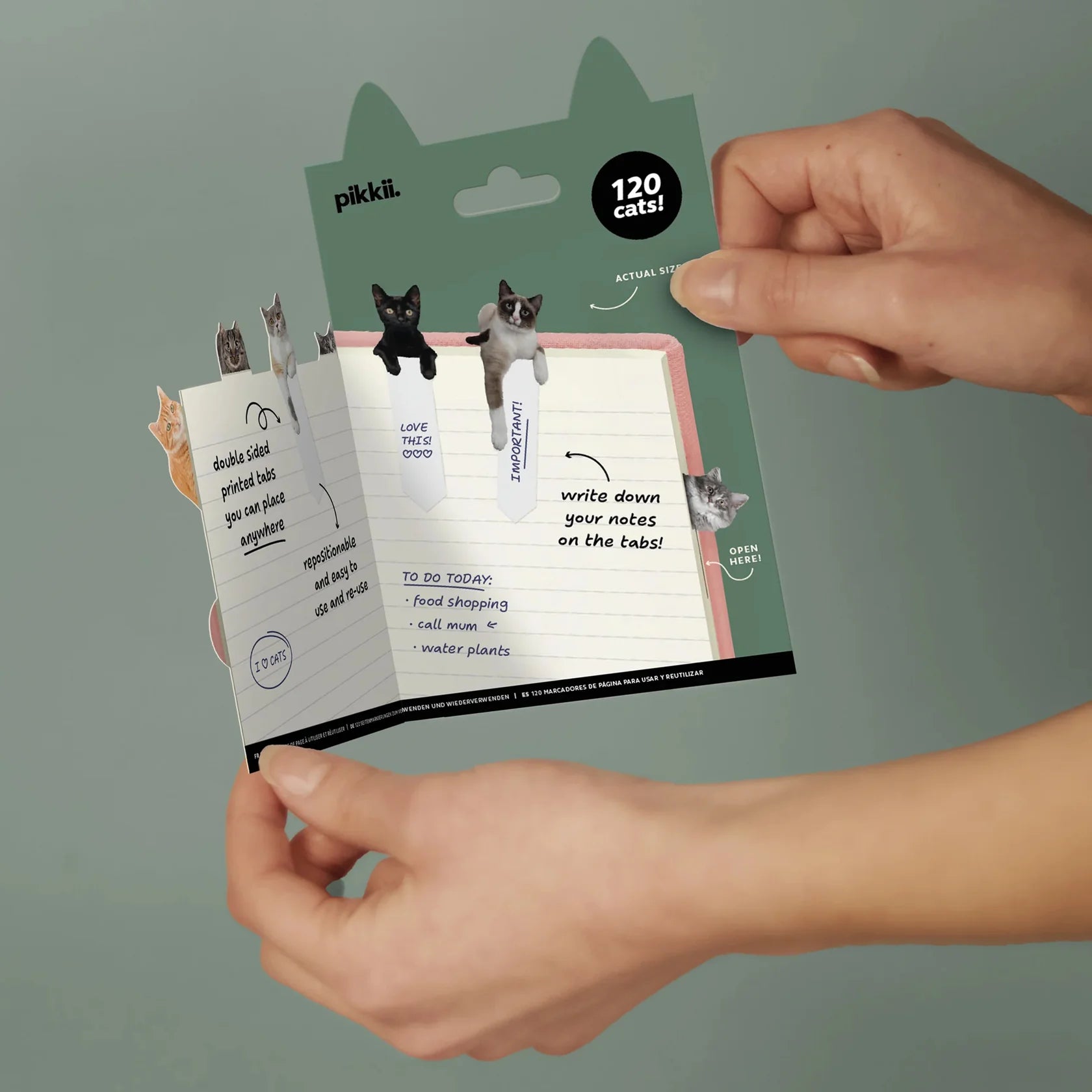 Pikkii: Page Markers Cat