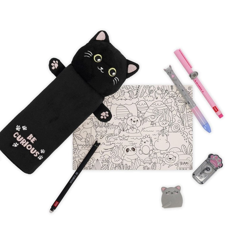 Legami: Plush Pencil Case - Kitty