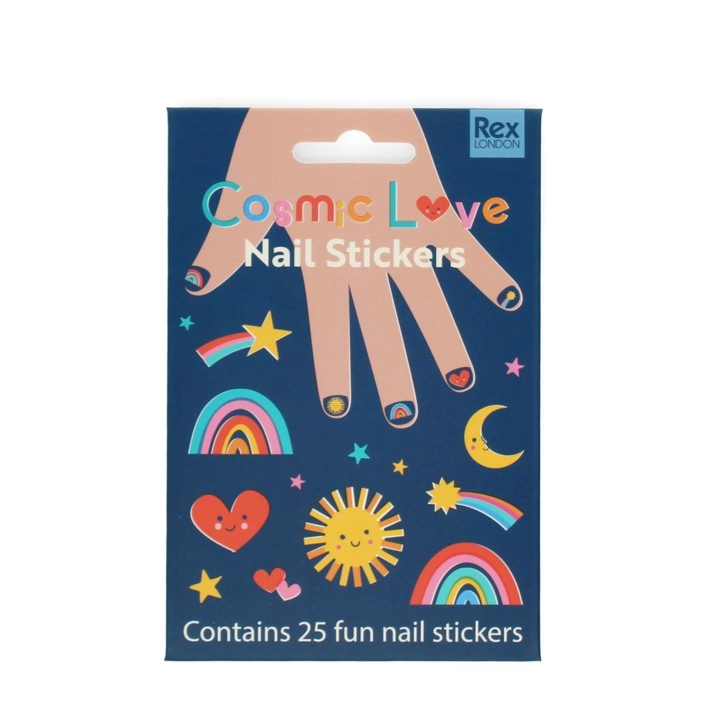 Rex London: Child Nail Stickers Cosmic Love