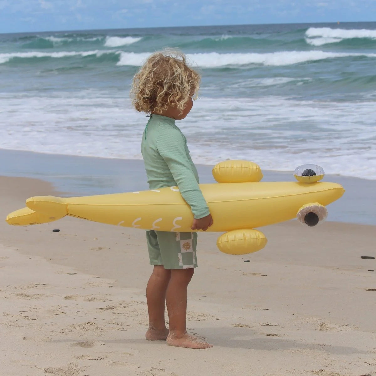 Sunnylife: Kids Inflatable Noodle - Finn the Fish Set of 2