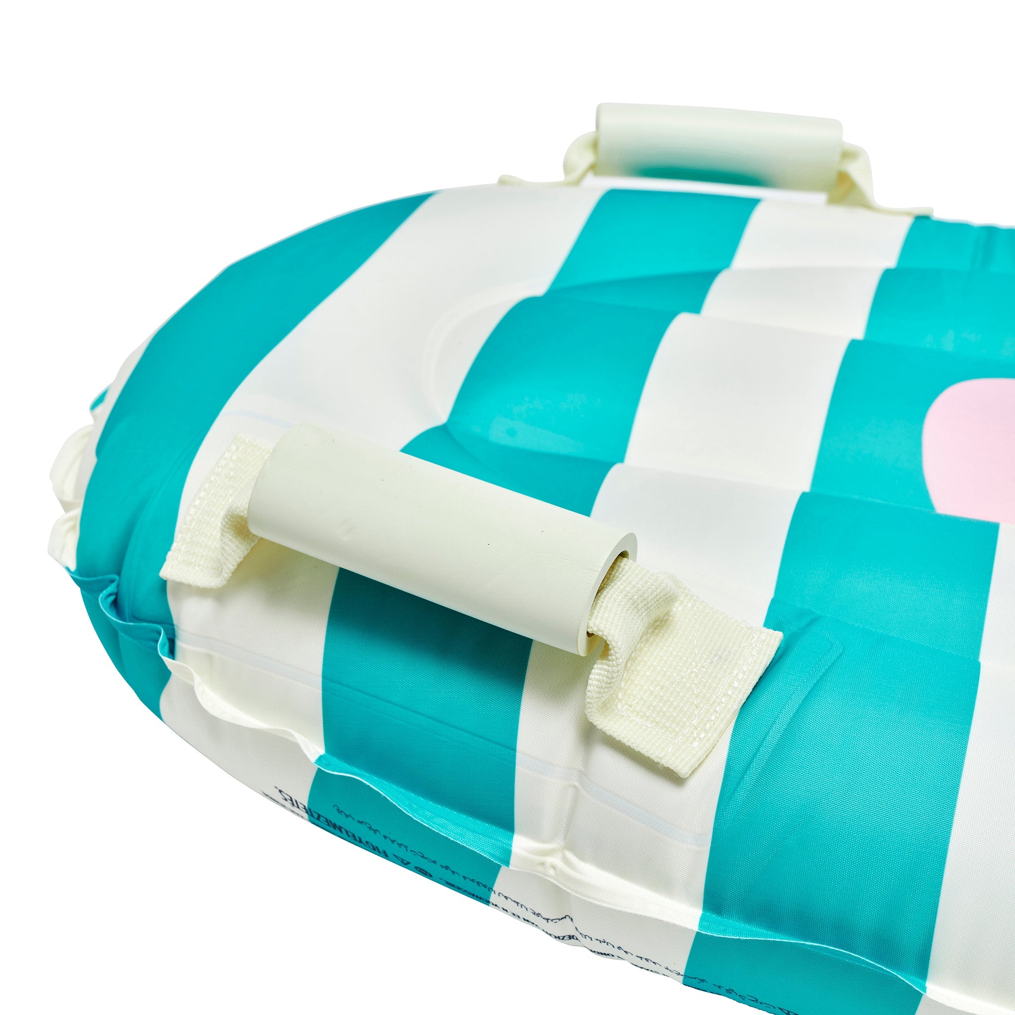 Sunnylife Kids Surf Mat - Poppy the Peach Green Stripe