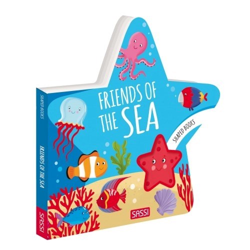 Sassi Shaped Board Book - Friends of the Sea