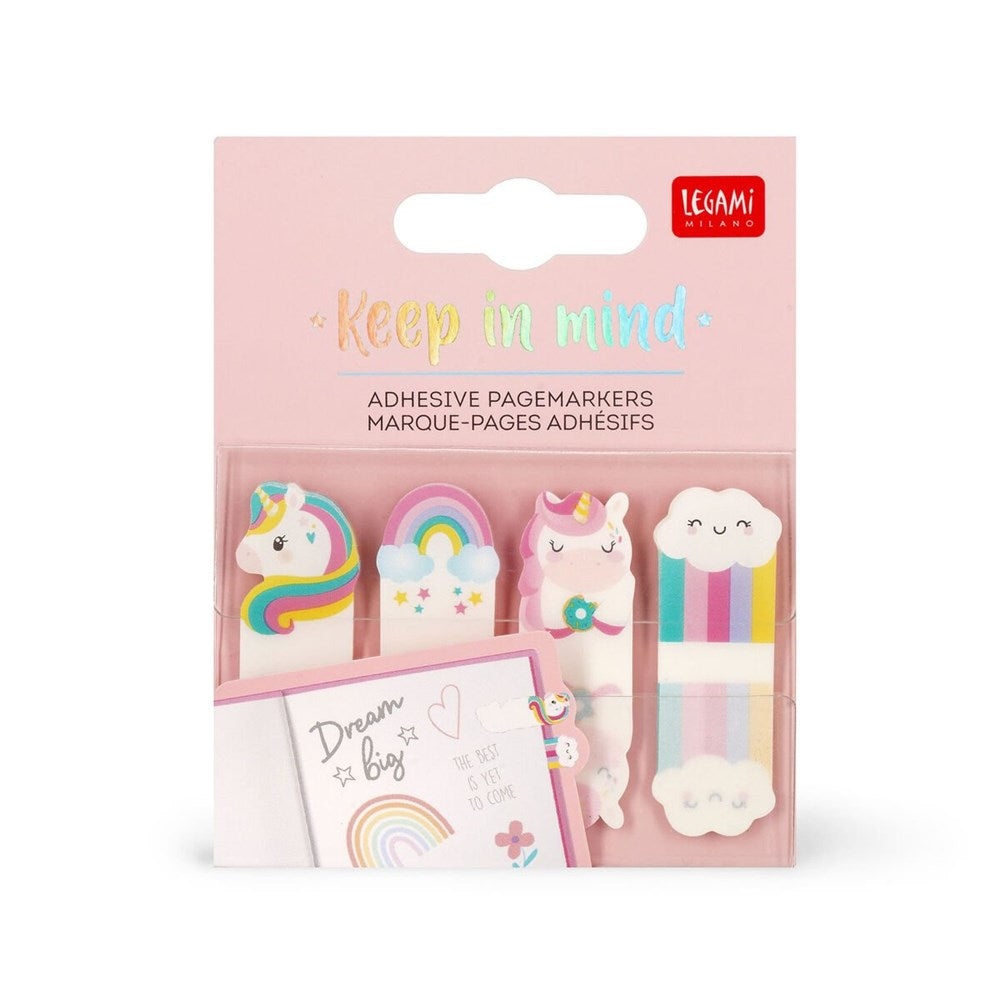 Legami - Adhesive Page Markers - Unicorn