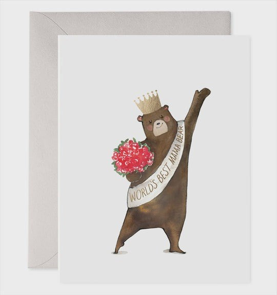Foil Card-Mama Bear