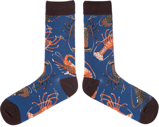 Spencer Flynn: Crayfish "Crayz4Dayz" Mens Socks