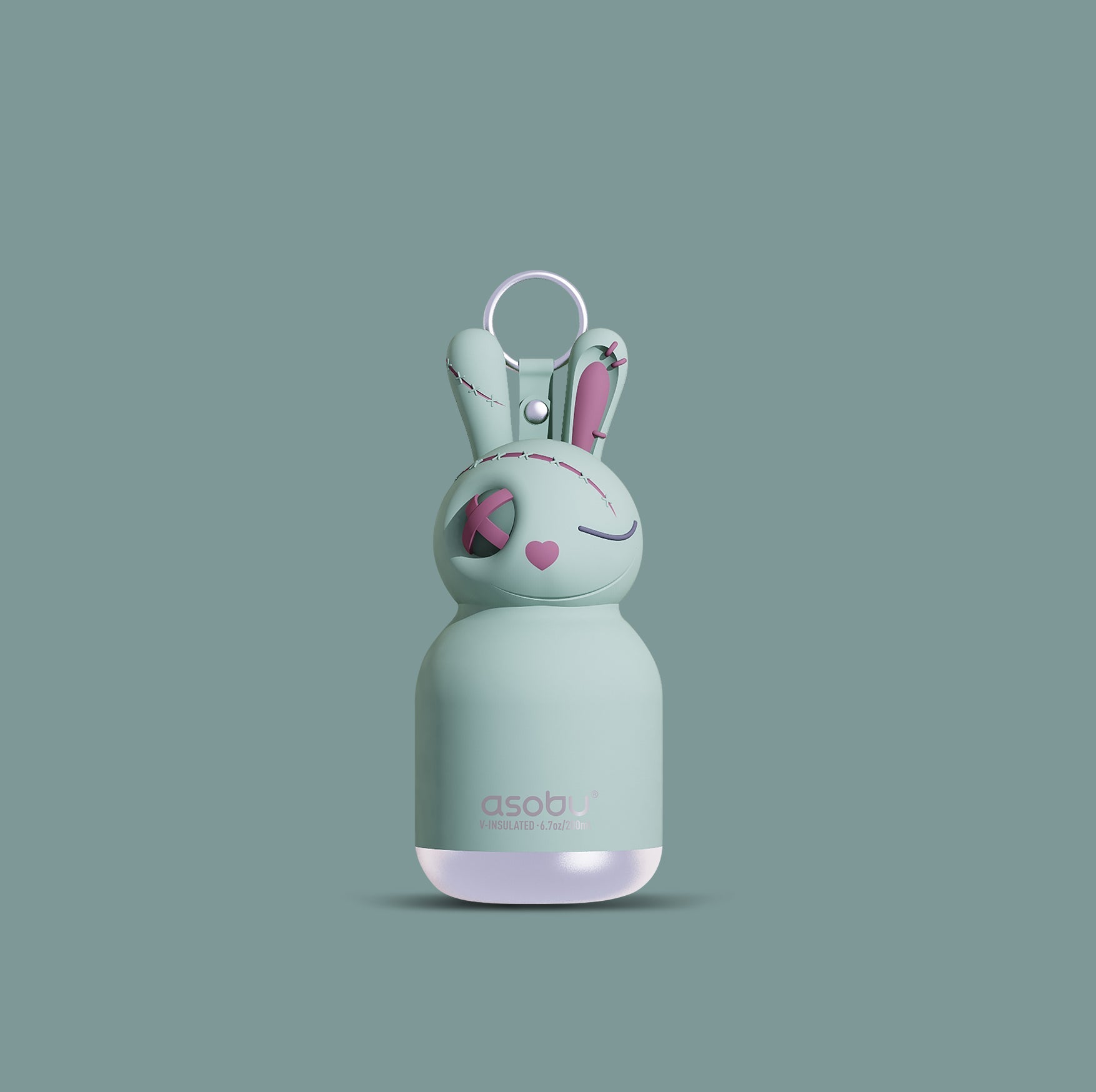 Asobu Spookie Mini Bottle - Undead Bunny 200ml