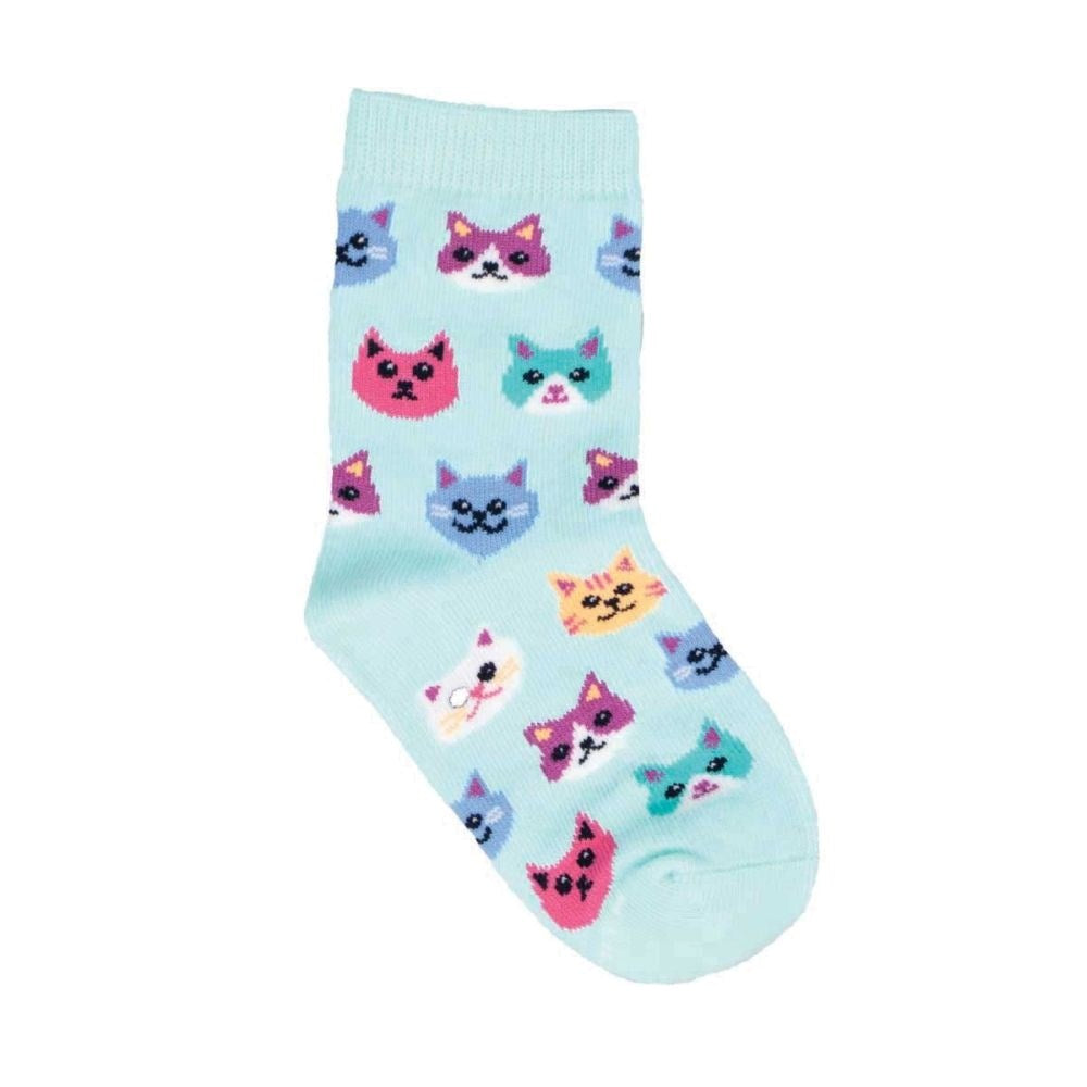 Socksmith: Kids Socks 4-7 Yrs Cats Meow