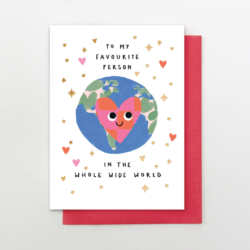 Stop The Clock: Favourite Person In The World Card