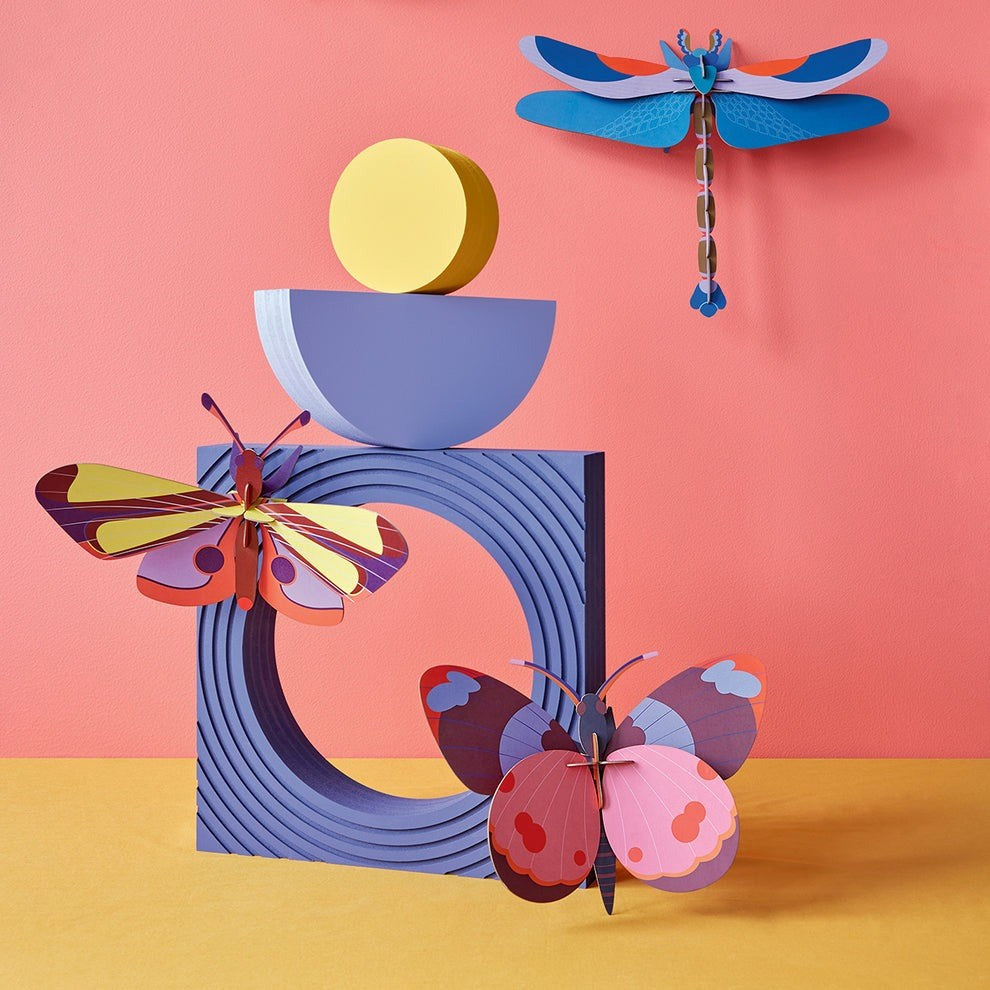 Studio Roof: Wall Art Butterflies (A4) - Bellissima Butterfly