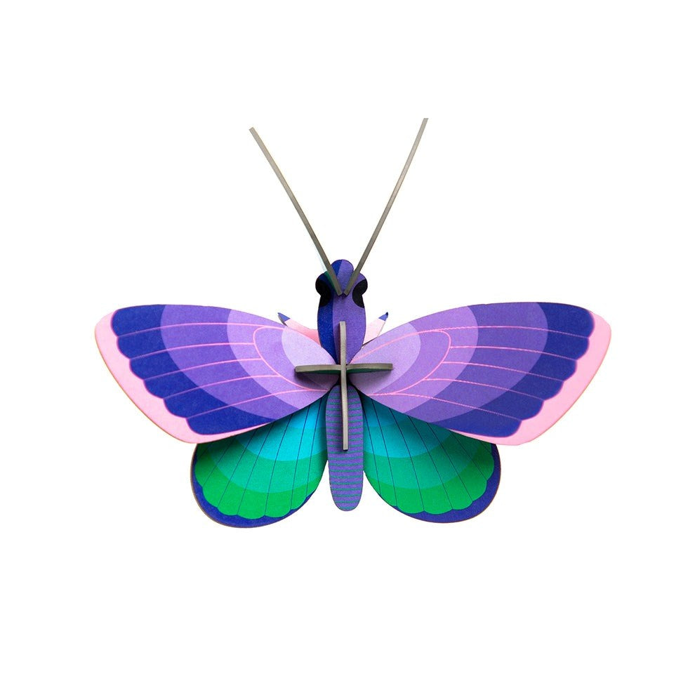 Studio Roof: Wall Art Butterflies (B7) - Blue Copper Butterfly