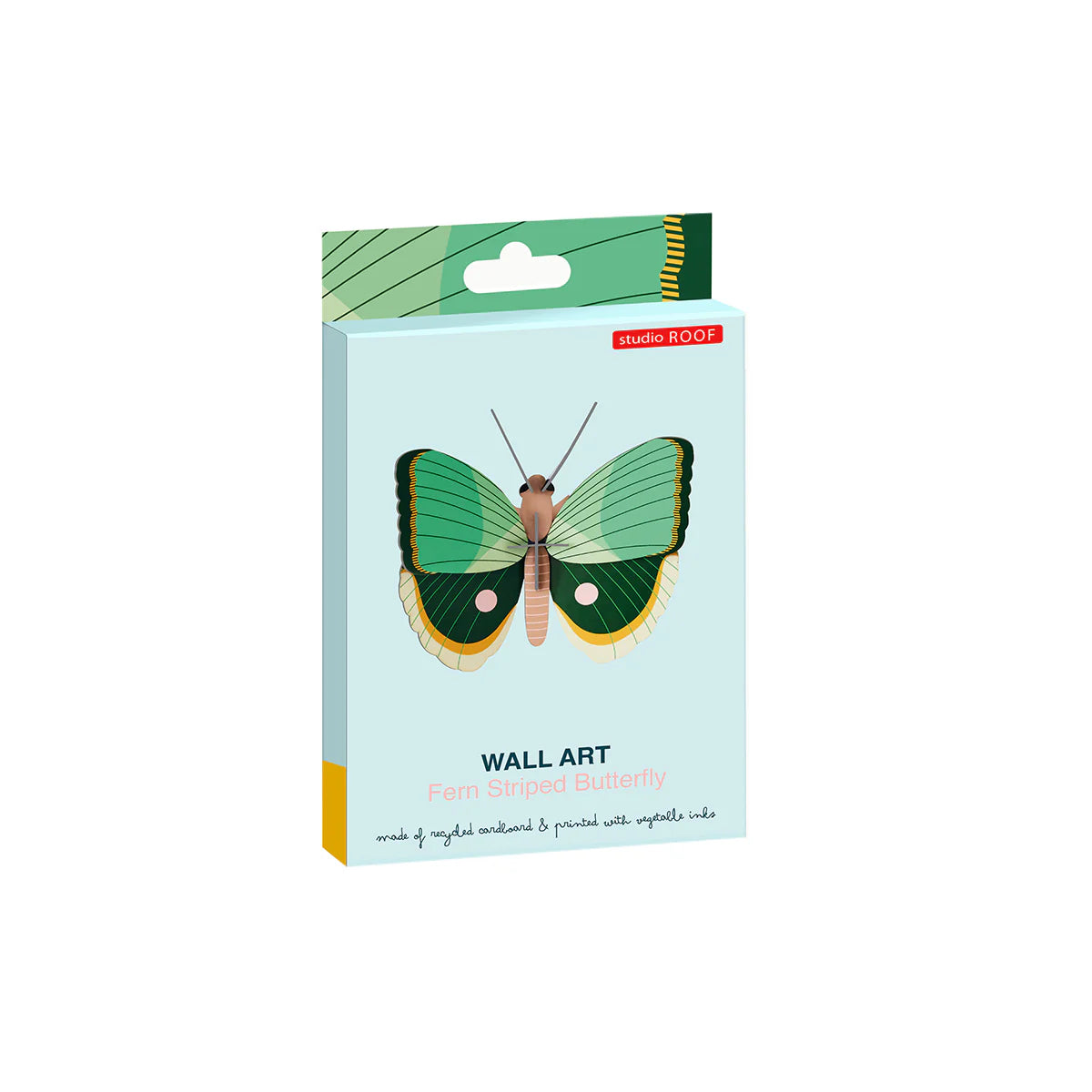 Studio Roof: Wall Art Butterflies (B7) - Fern Striped Butterfly