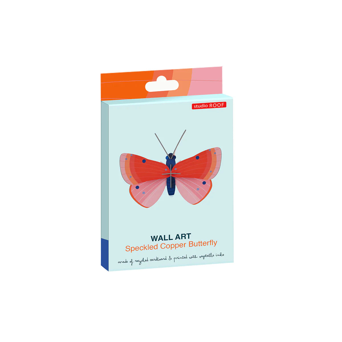 Studio Roof: Wall Art Butterflies (B7) - Speckled Copper Butterfly