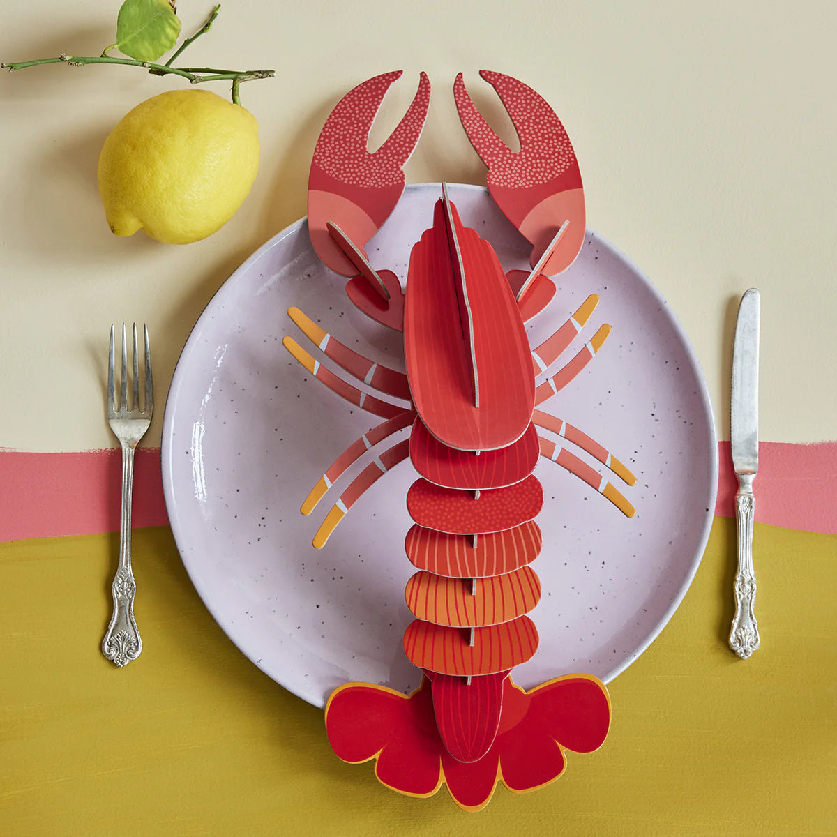 Studio Roof: Wall Art Sea Creatures (A4) - Lobster