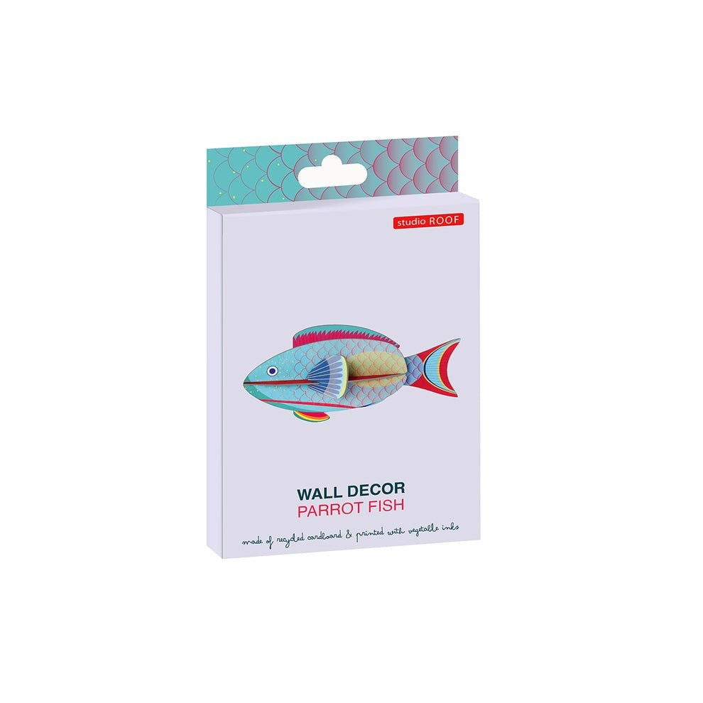 Studio Roof: Wall Art Sea Creatures (B7) - Parrotfish