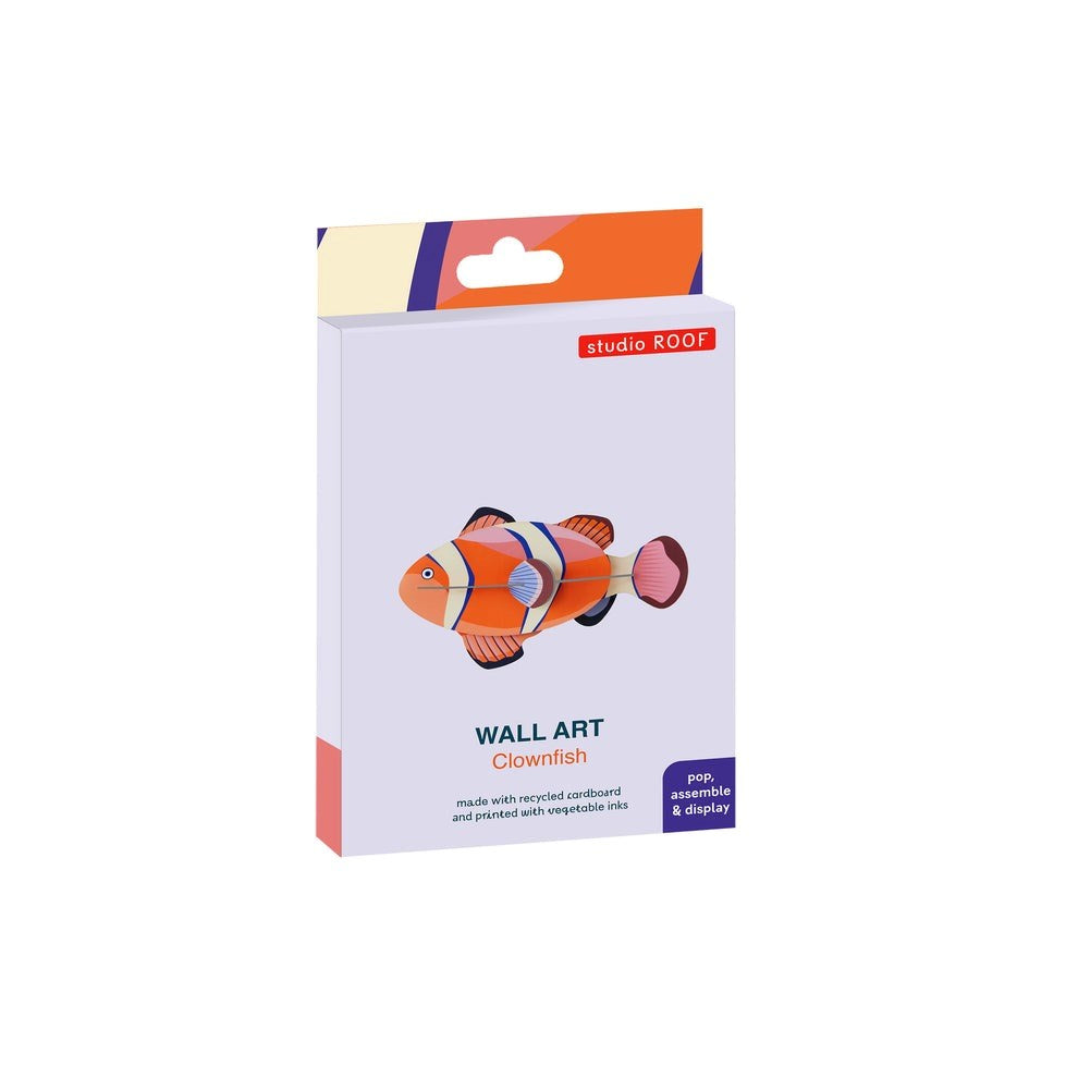 Studio Roof: Wall Art Sea Creatures (B7) - Clownfish