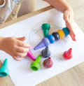 Tiger Tribe: Stackable Crayons - Candy Colours