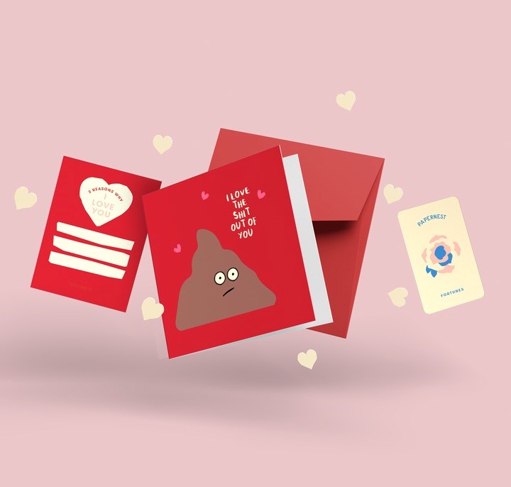 Thanks For Putting Up With My Shit. I Put up with Card with Plantable Seed