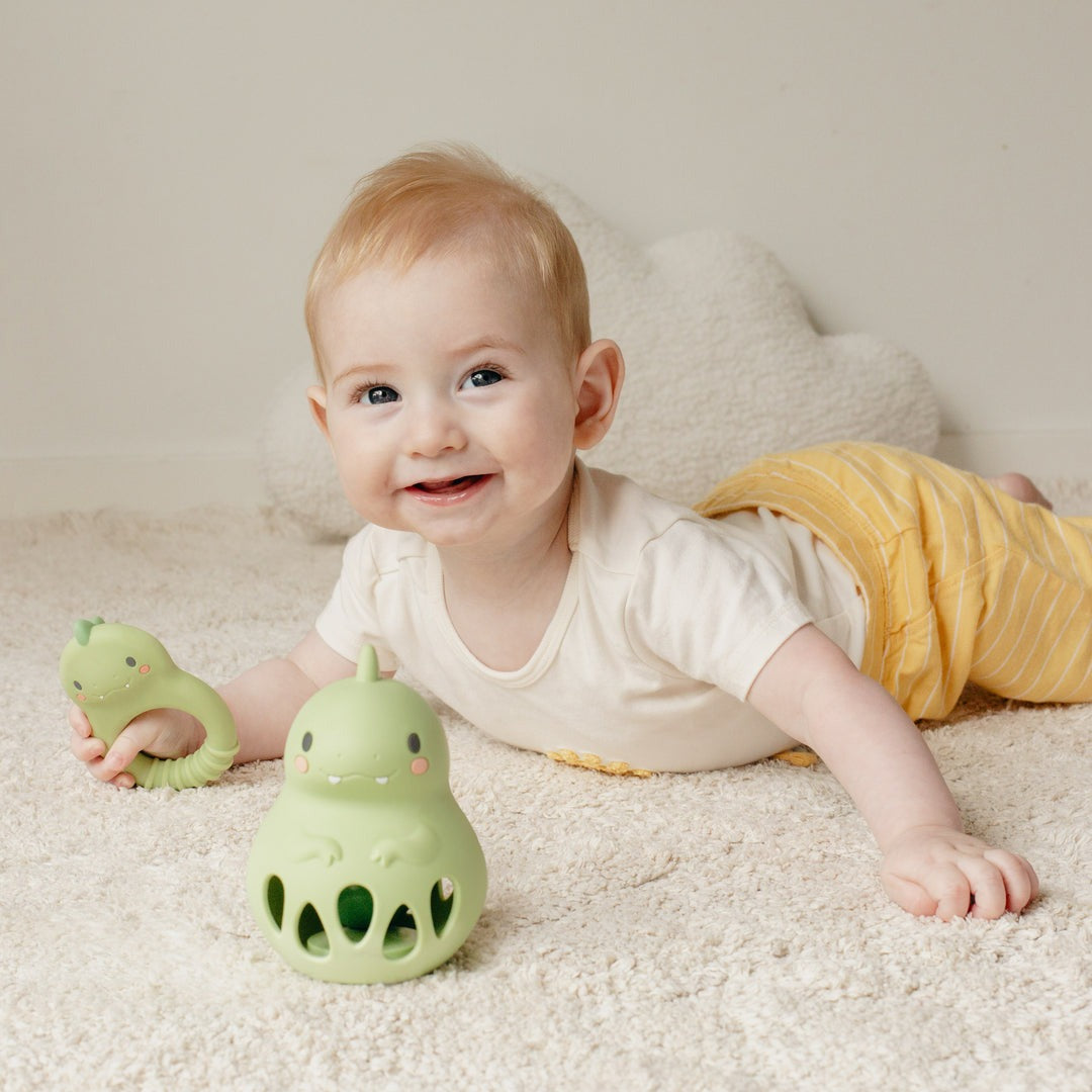 Tiger Tribe: Silicone Teether - Dino