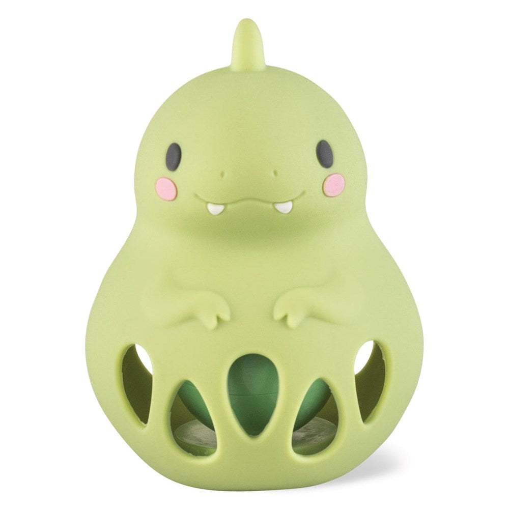 Tiger Tribe: Silicone Rattle - Dino