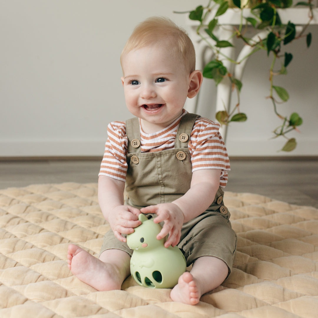 Tiger Tribe: Silicone Rattle - Dino