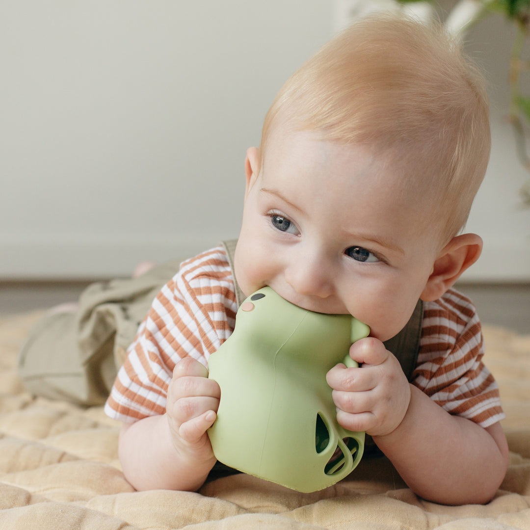 Tiger Tribe: Silicone Rattle - Dino
