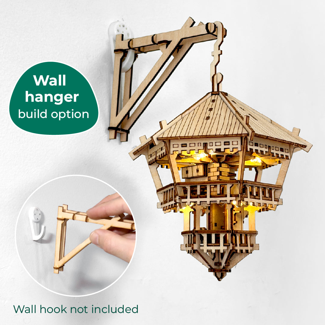Tiny Treehouses Treetop Hideaway - DIY Miniature Kit