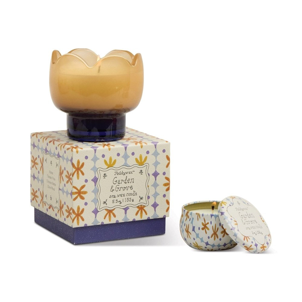Paddywax: Tulip Candle 5.5oz - Garden & Grove