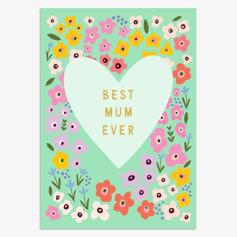 Think of Me: Best Mum Ever Card