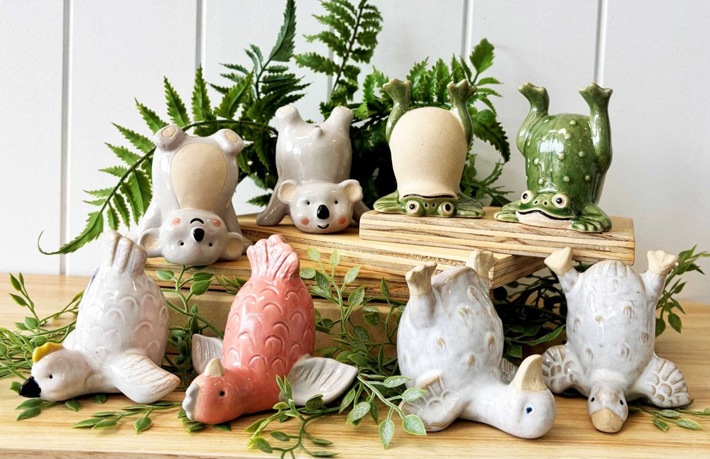 Oz Birds Handstand Salt & Pepper Shaker