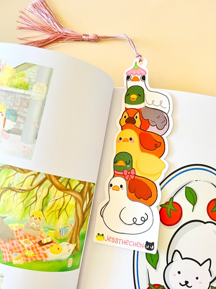 JESSTHECHEN: Duck Stack Bookmark