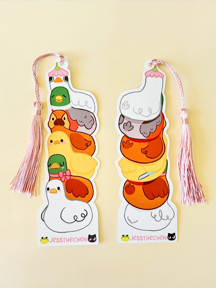 JESSTHECHEN: Duck Stack Bookmark