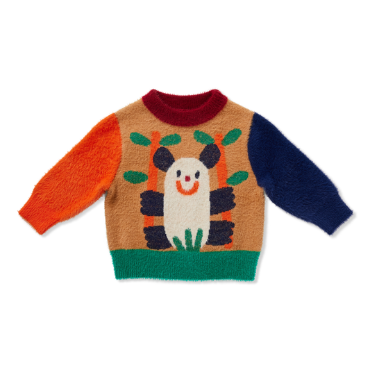 Halcyon Nights Zoo Crew Fluffy Knit Jumper