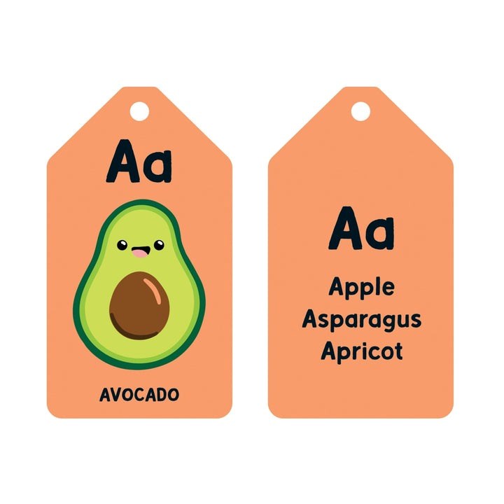 Mudpuppy: Flash Cards ABC of Food