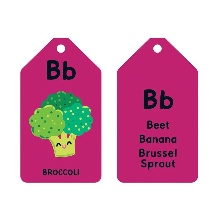 Mudpuppy: Flash Cards ABC of Food