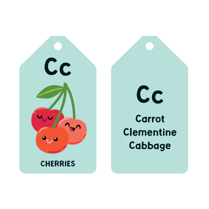 Mudpuppy: Flash Cards ABC of Food