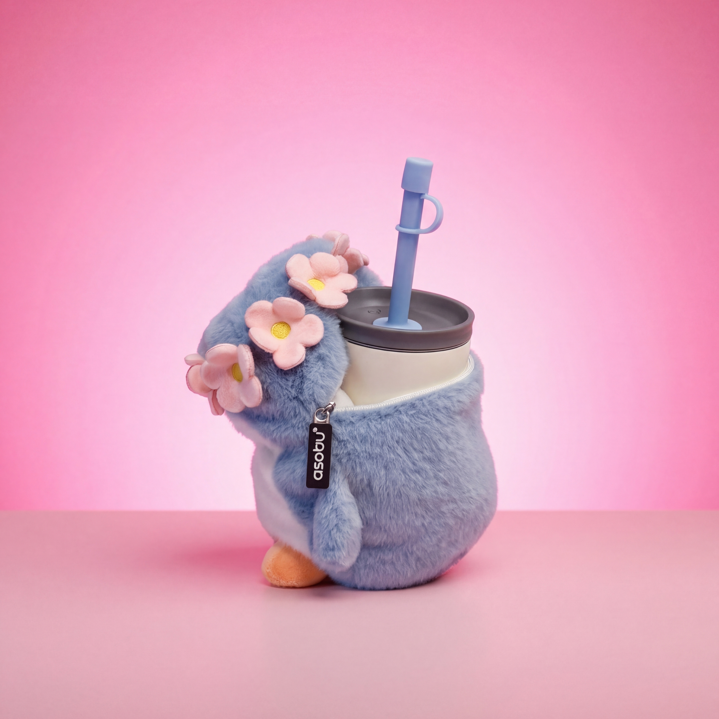 Asobu Fuzzie Bottle 360ml - Penguin