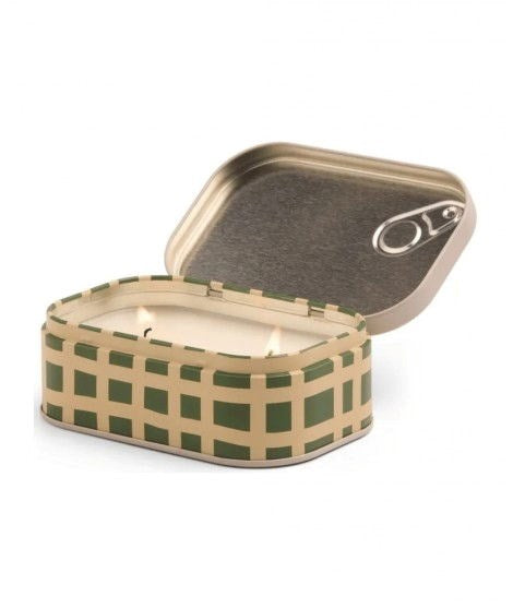 Paddywax: Bistro French Baguette Printed Tin Candle - Rosemary Thyme