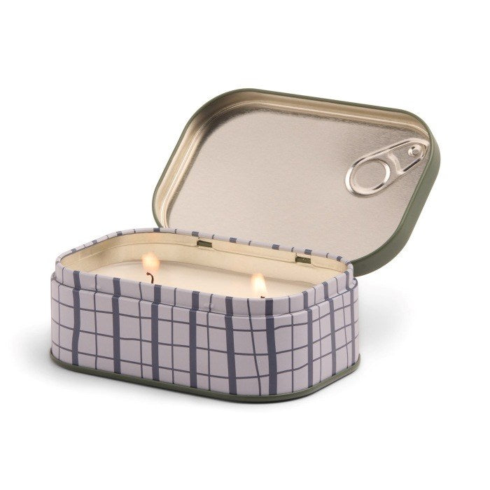 Paddywax: Bistro Olive Printed Tin Candle - Fig & Olive