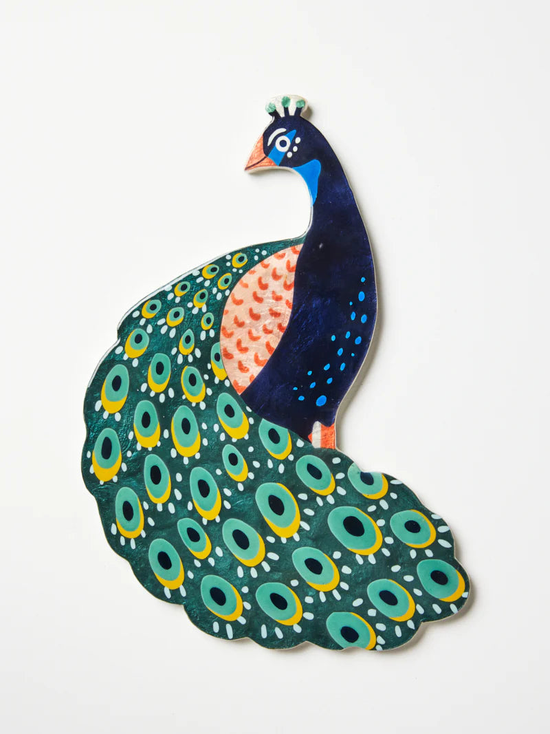 Jones & Co: Canopy Peacock Wall Art