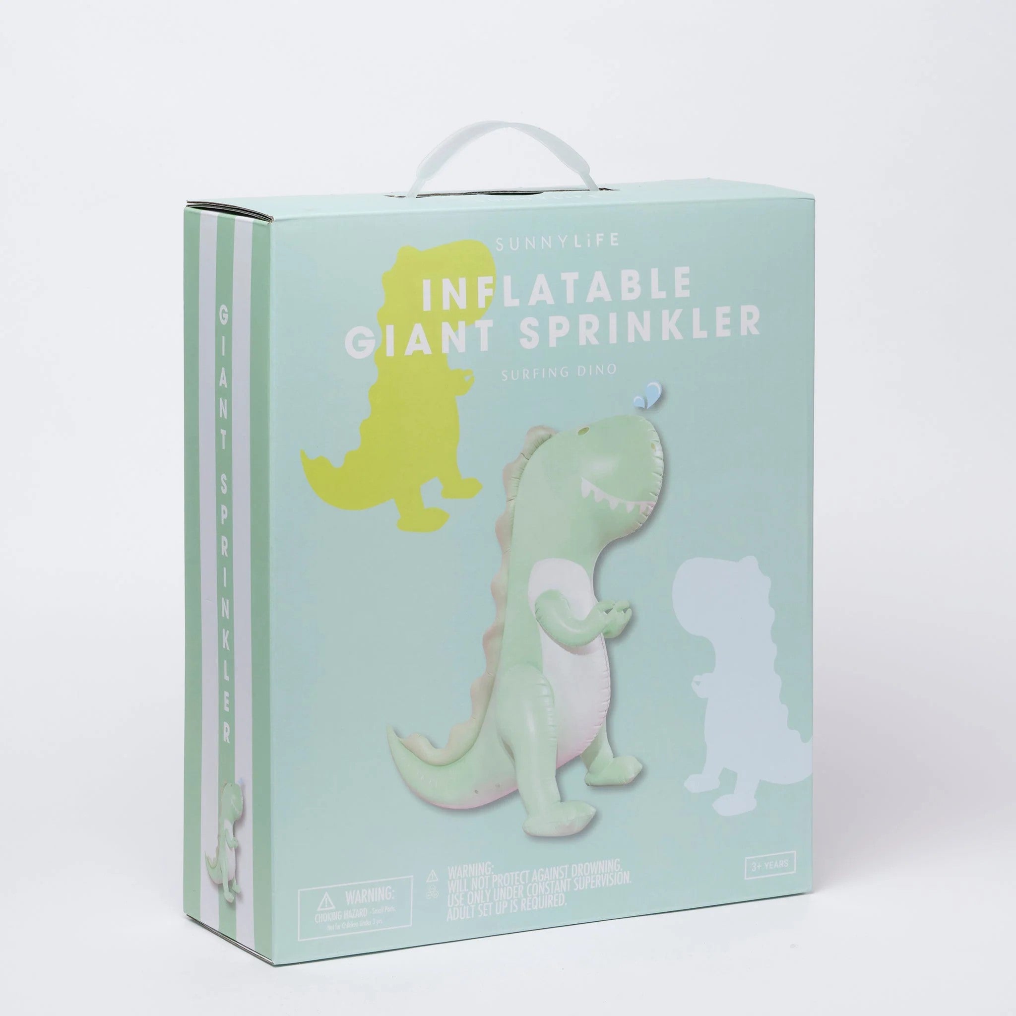 Sunnylife Giant Inflatable Sprinkler - Surfing Dino