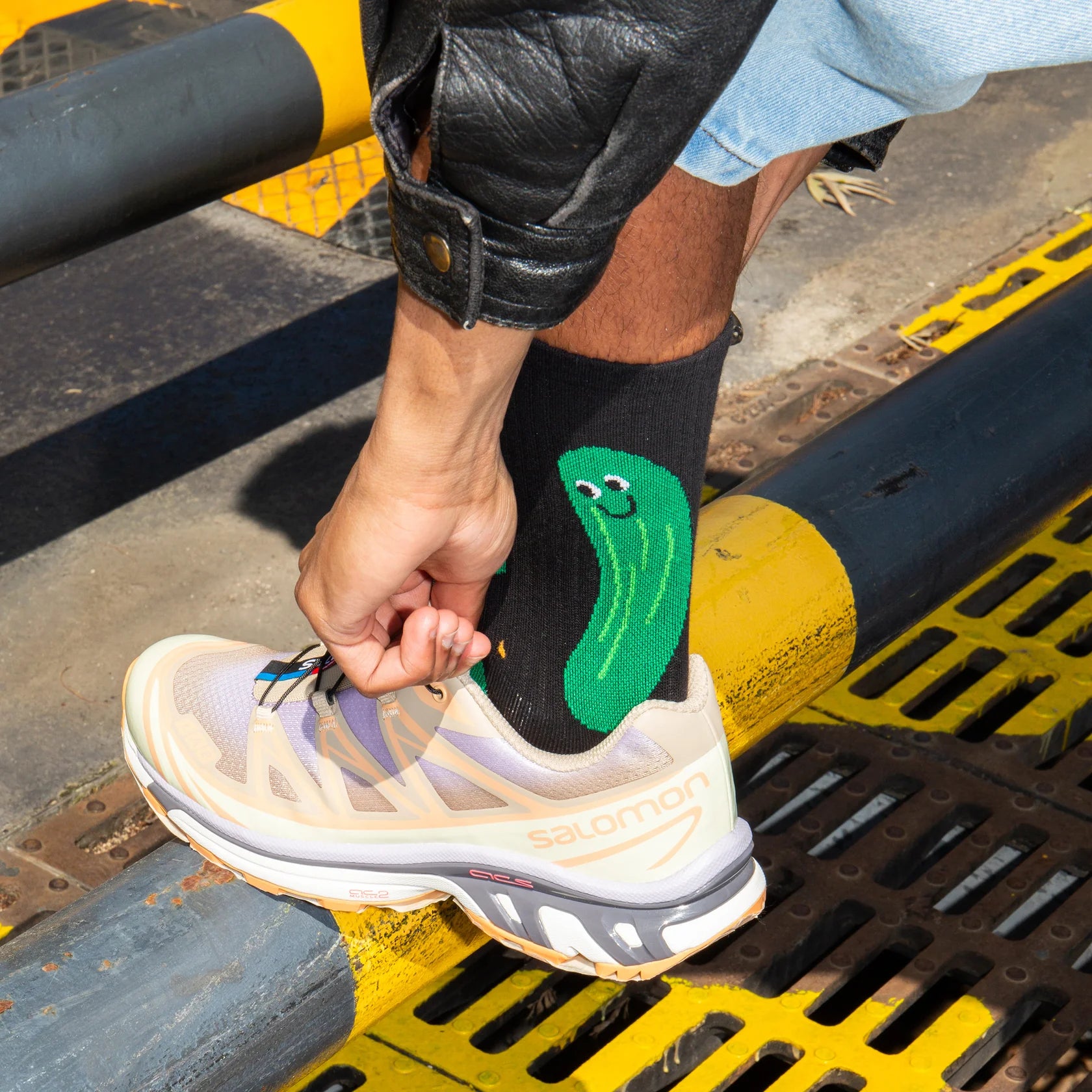 Eat My Socks: Crew Socks - Pickles