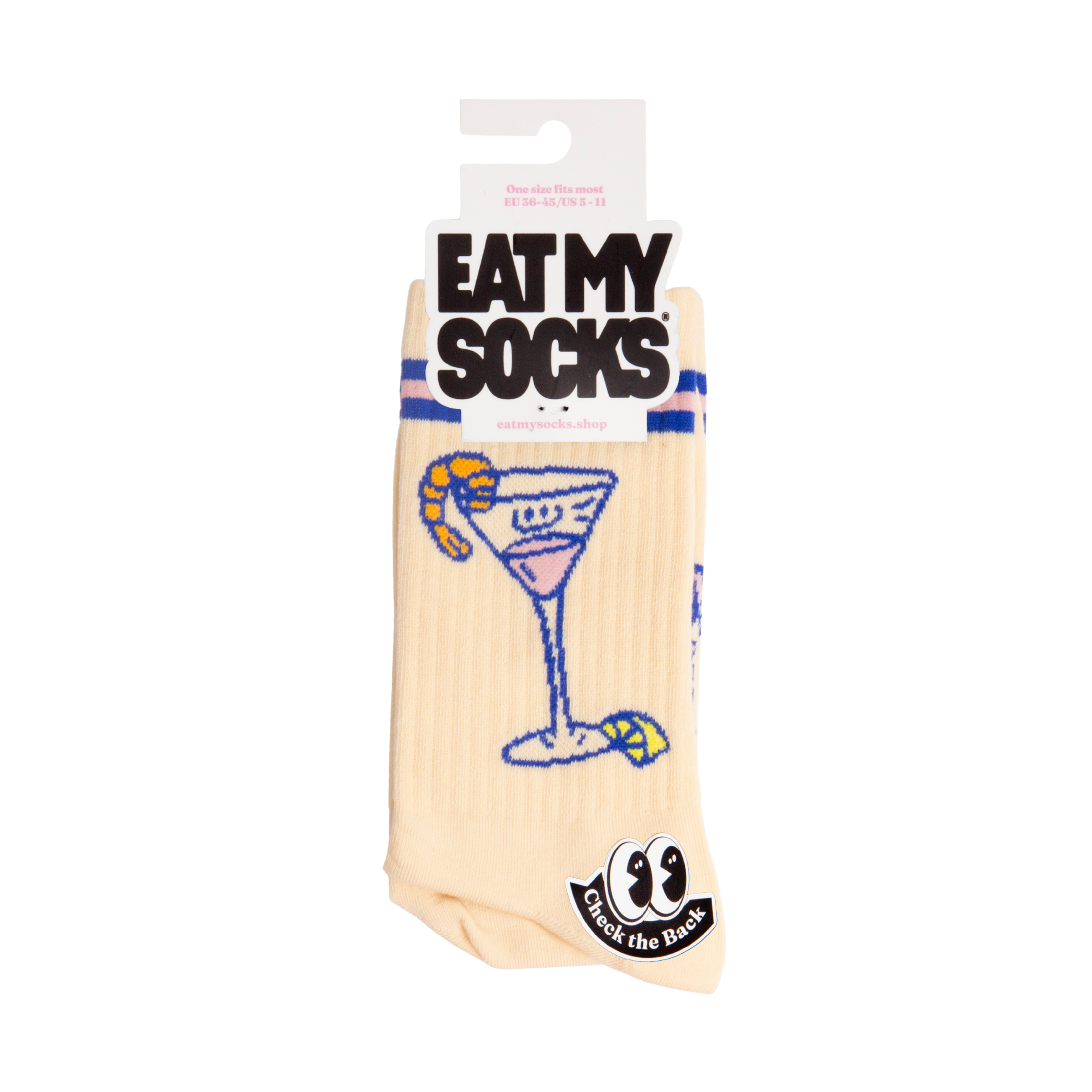 Eat My Socks Shrimp Cocktail Crew Socks