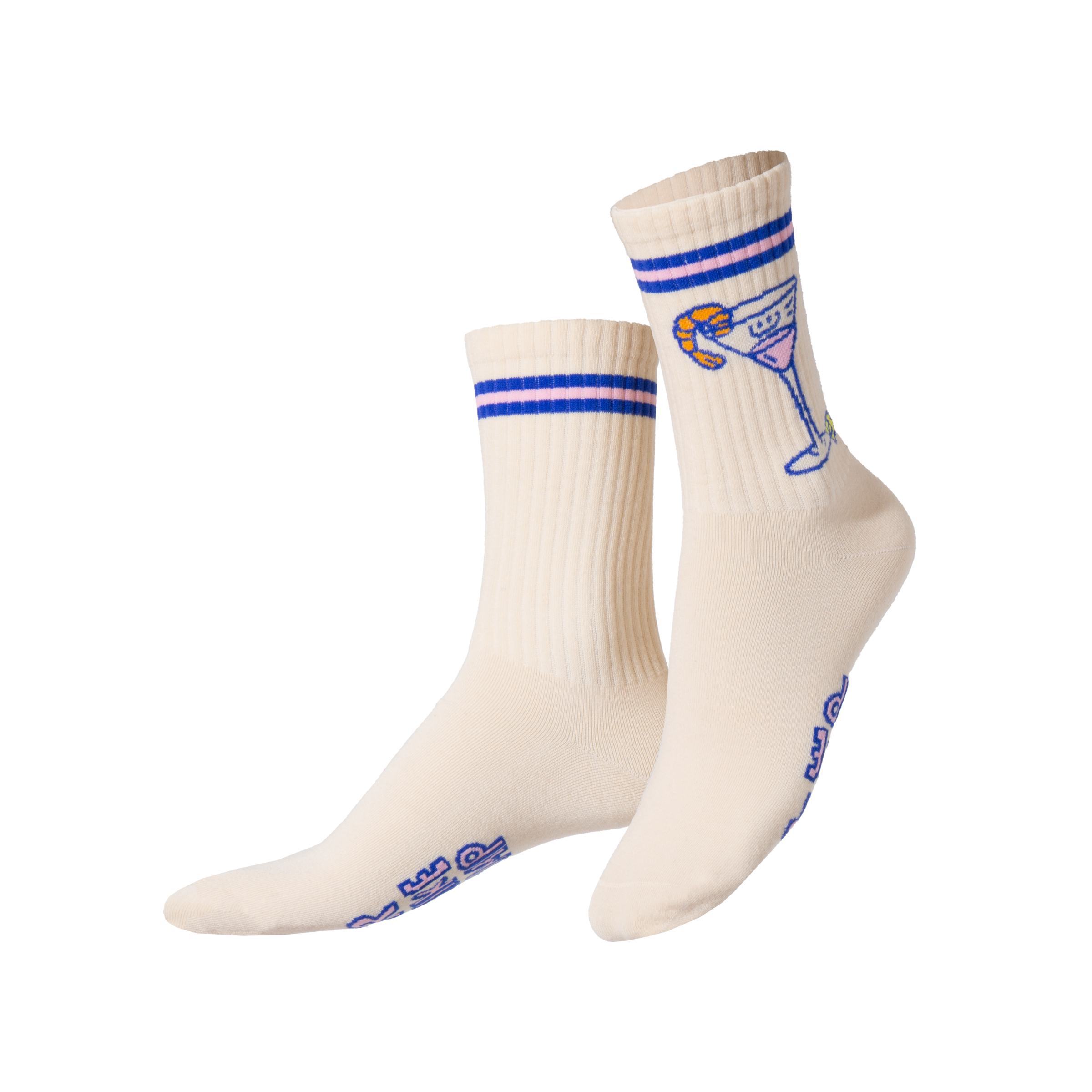 Eat My Socks Shrimp Cocktail Crew Socks