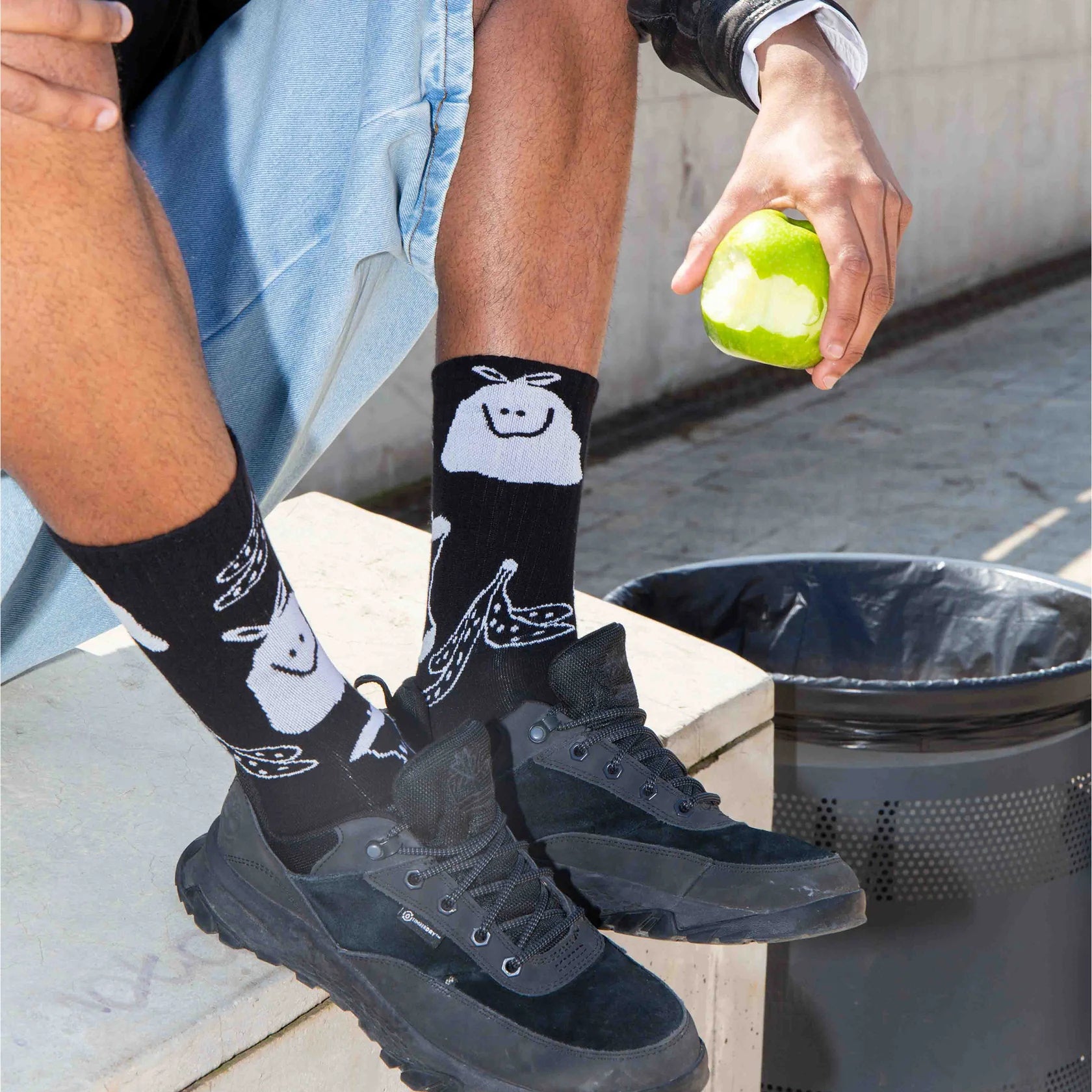 Eat My Socks: Crew Socks - Trash