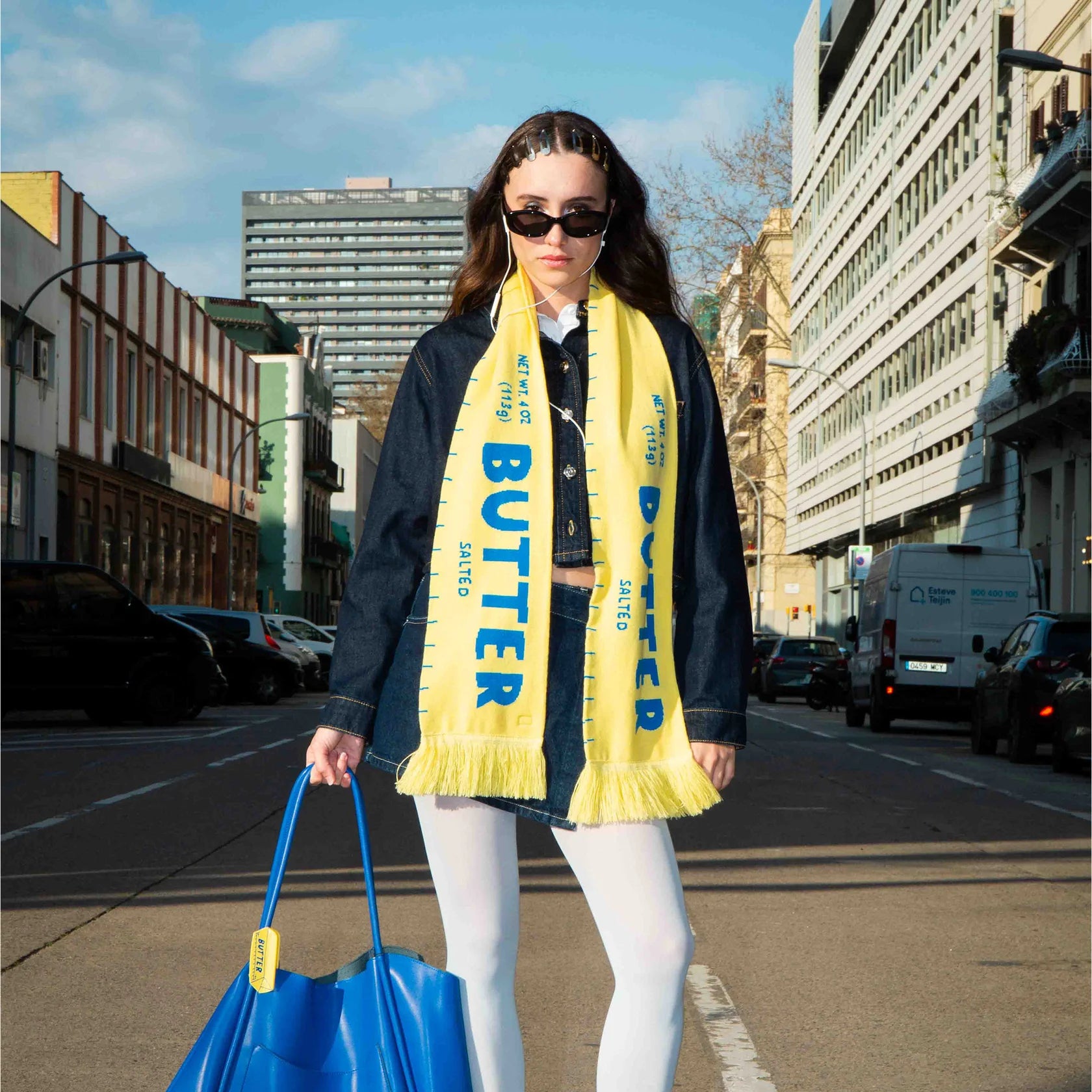 Eat My Socks: Scarf - Butter