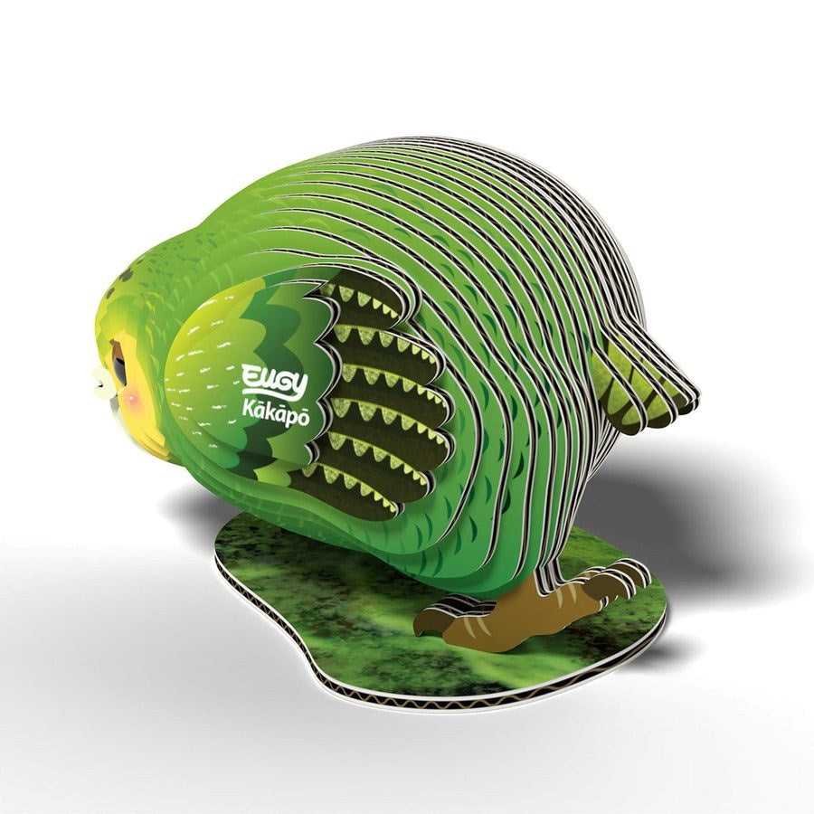 Eugy 3D Paper Model: Kakapo