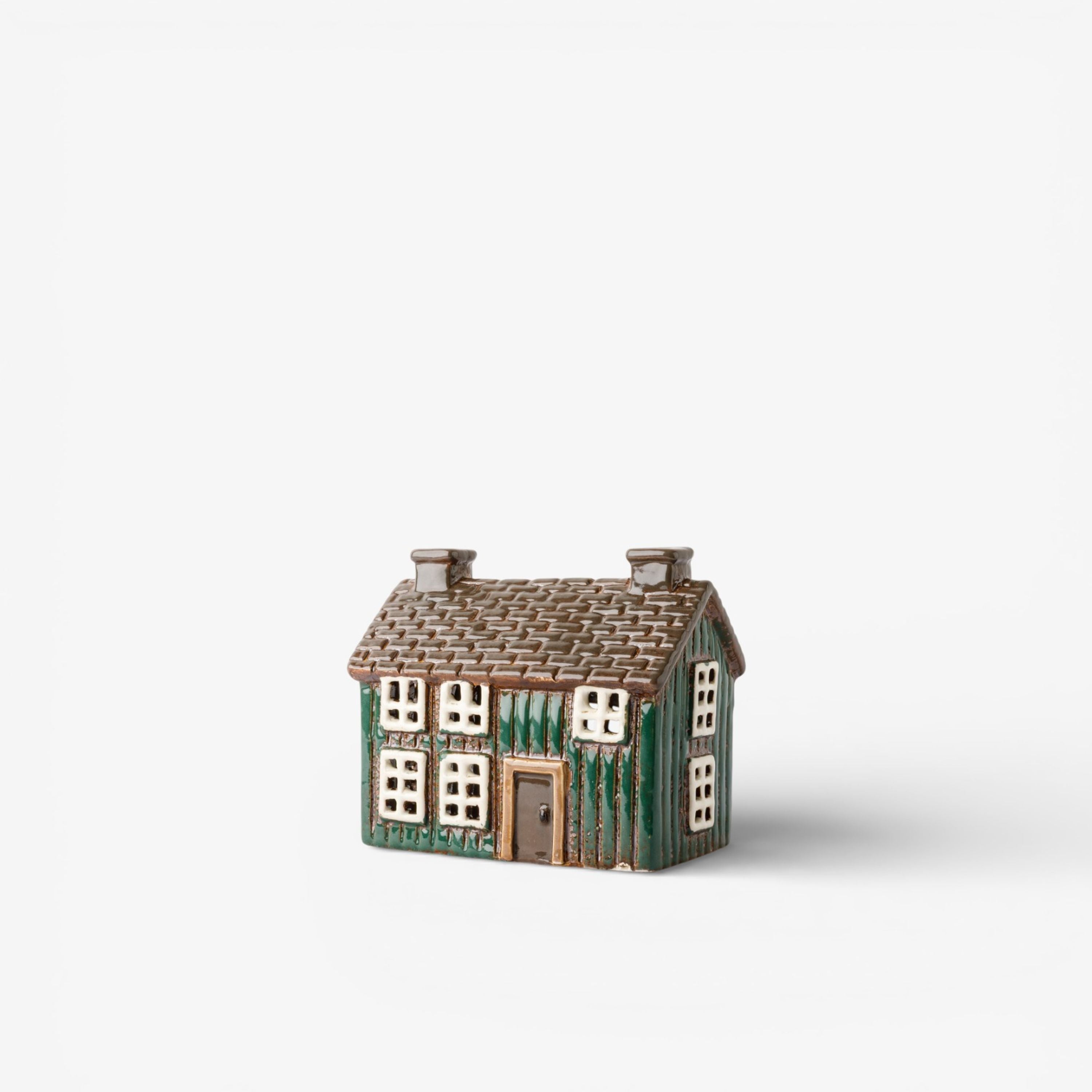 French Country Tea Light Holder - Nordgard Torp Green Cottage