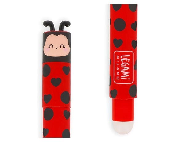 Legami: Erasable Gel Pen - Ladybug