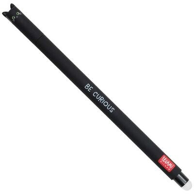 Legami Erasable Gel Pen - Cat Black Ink